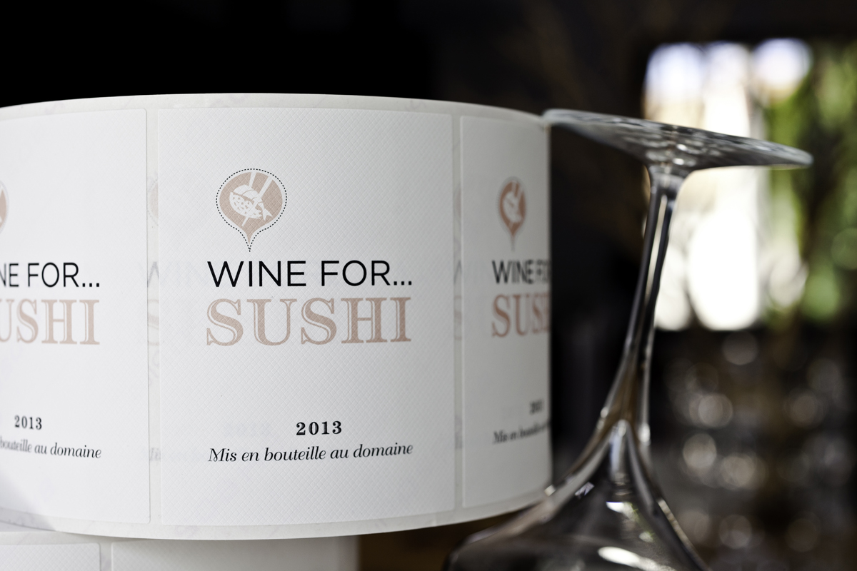 Wine for sushi